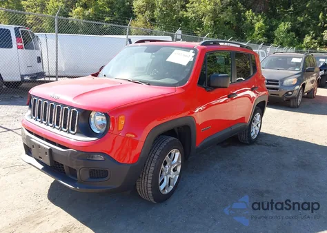 2018 Jeep Renegade Sport 4X4 z USA, uszkodzony, nr VIN ZACCJBAB6JPJ41945